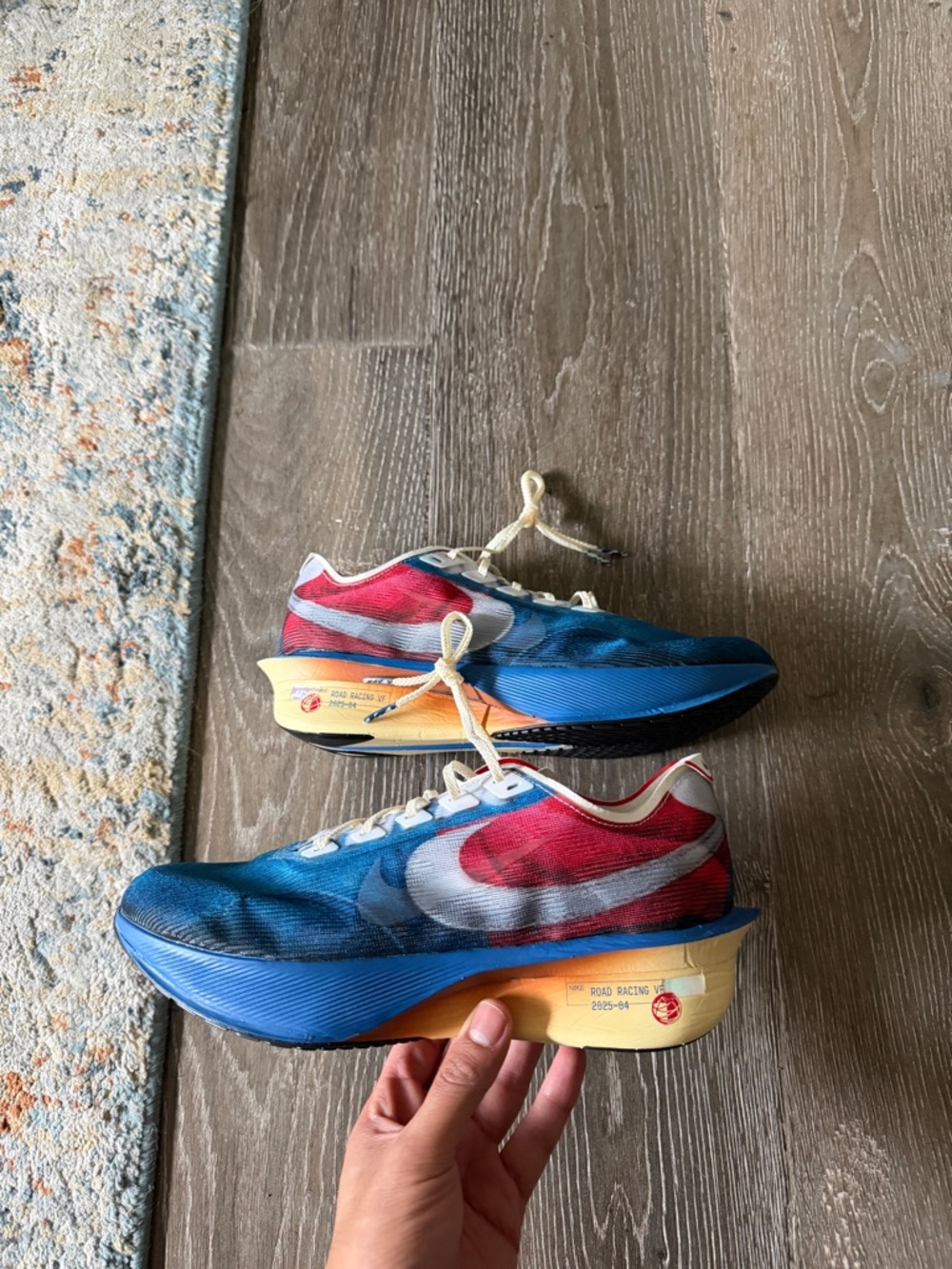 Nike ZoomX VaporFly Next% 4 PRM Pre Montreal Multi-color IH3586 999 Size 9